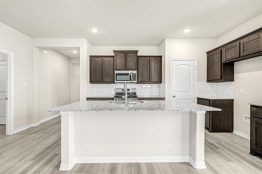 Furnished interior view inside a new home in Liberty Pointe, Gainesville (Image 4). Furnished interior view inside a new home in Liberty Pointe, Gainesville (Image 4).