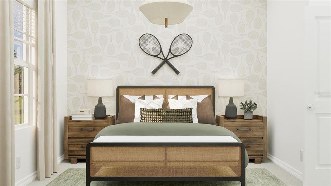 Furnished interior view inside a new home in Island Lakes at Coco Bay, Englewood (Image 6). Furnished interior view inside a new home in Island Lakes at Coco Bay, Englewood (Image 6).