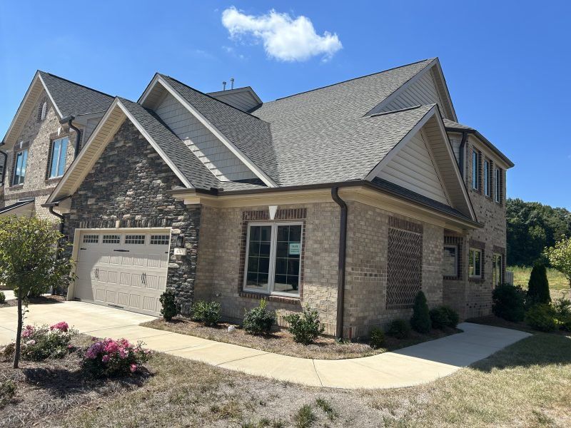 Representative exterior photo of a completed home built from the Kingston by Keystone Homes NC in Trellises, High Point, NC (Image 31).