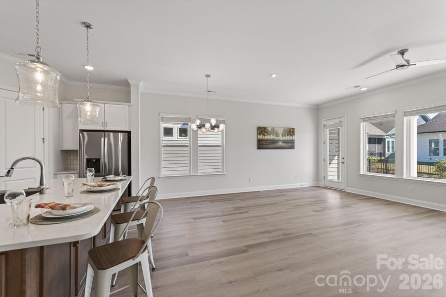 Kitchen to Family Room