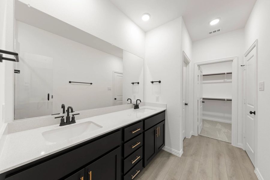 Primary Bathroom featuring the Noir Collection Primary Bathroom featuring the Noir Collection