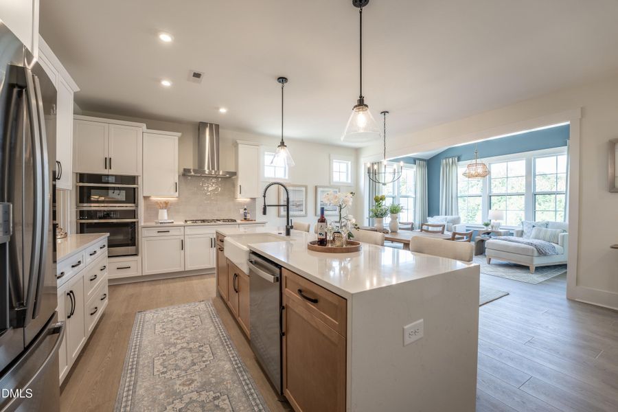 8 HHHunt Homes - Chatham- Kitchen, Dinin