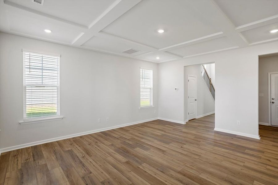 Spacious, unfurnished interior of a new home in Sweetbrier, Durham (Image 20).
