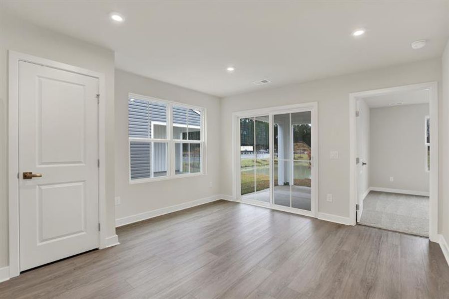 Spacious, unfurnished interior of a new home in Cobblestone at East Argent, Hardeeville (Image 17).