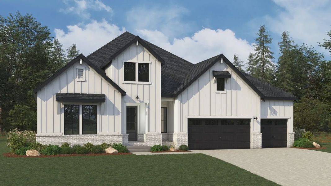Exterior Elevation Rendering