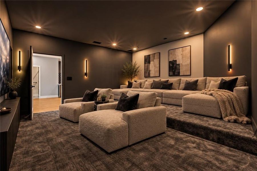 Furnished interior view inside a new home in , Marietta (Image 16).