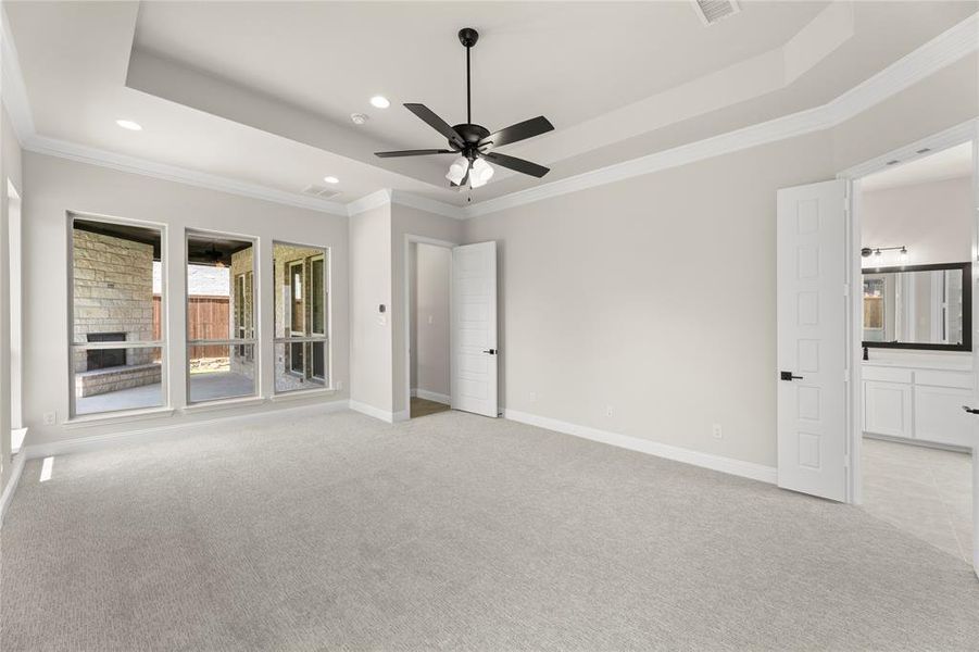 Spacious, unfurnished interior of a new home in Gideon Grove, Phase 2, Rockwall (Image 18).