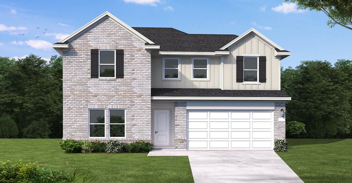 2,521sf New Home in Cedar Creek, TX. - Slide 1 2,521sf New Home in Cedar Creek, TX. - Slide 1