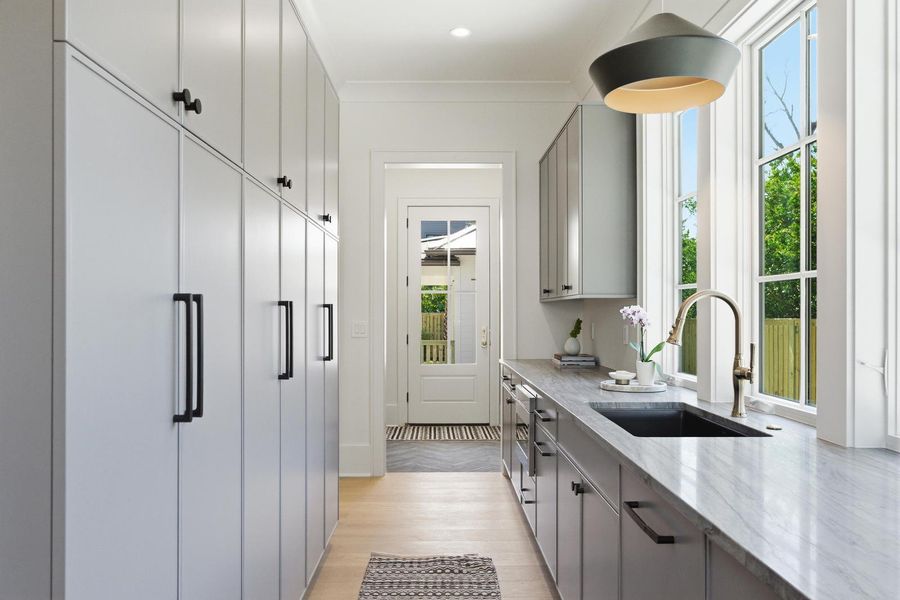 Furnished interior view inside a new home in , Mount Pleasant (Image 11).