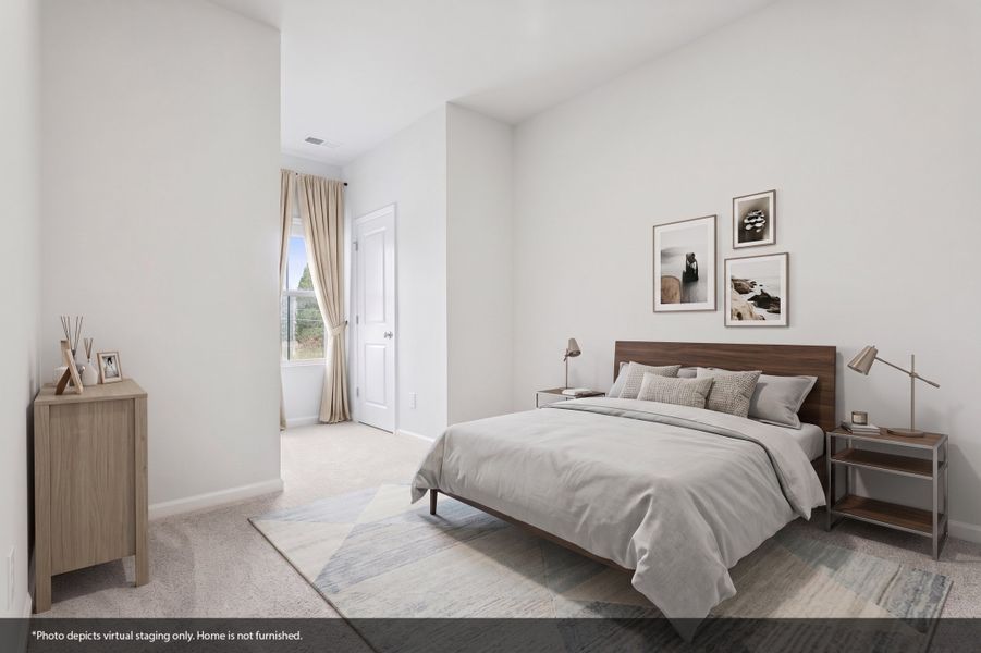 Furnished interior view inside a new home in Lakeview Village, Charlotte (Image 10).