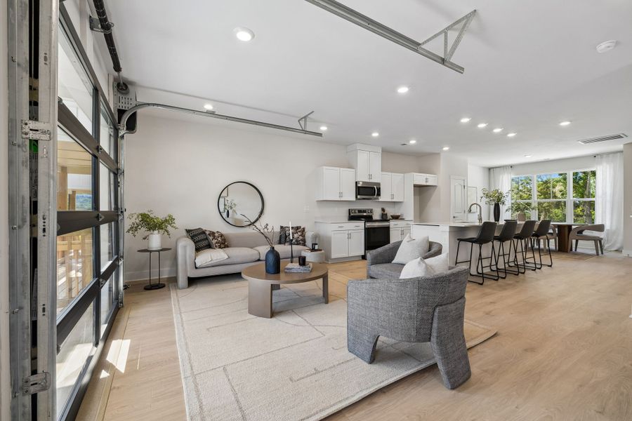 Furnished interior in a model home at Sonya Park in Nashville (Image 22).