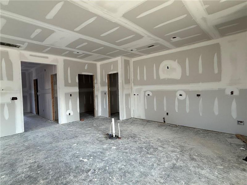 In-progress construction of a new home in Maple Village, Adairsville, GA (Image 11).