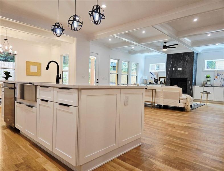 Furnished interior view inside a new home in , Atlanta (Image 23). Furnished interior view inside a new home in , Atlanta (Image 23).