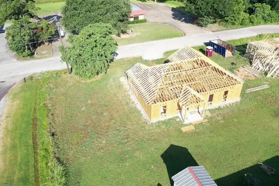 In-progress construction of a new home in , Madisonville, TX (Image 4).