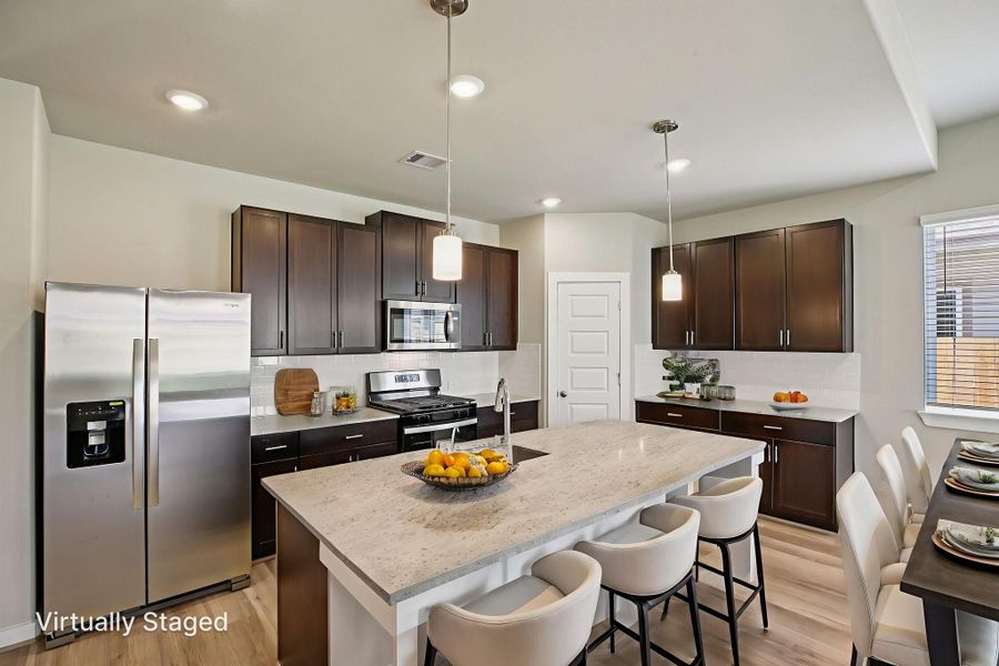 Photo is not of the actual home but is an inspirational photo of builder’s model home and may depict options, furnishings, and/or decorator features that are not included.