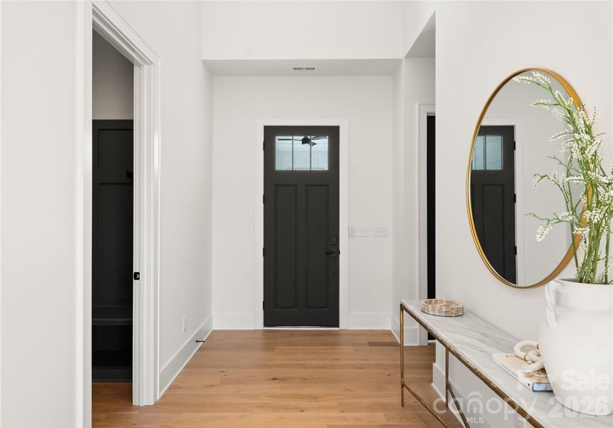 Furnished interior view inside a new home in , Charlotte (Image 5). Furnished interior view inside a new home in , Charlotte (Image 5).