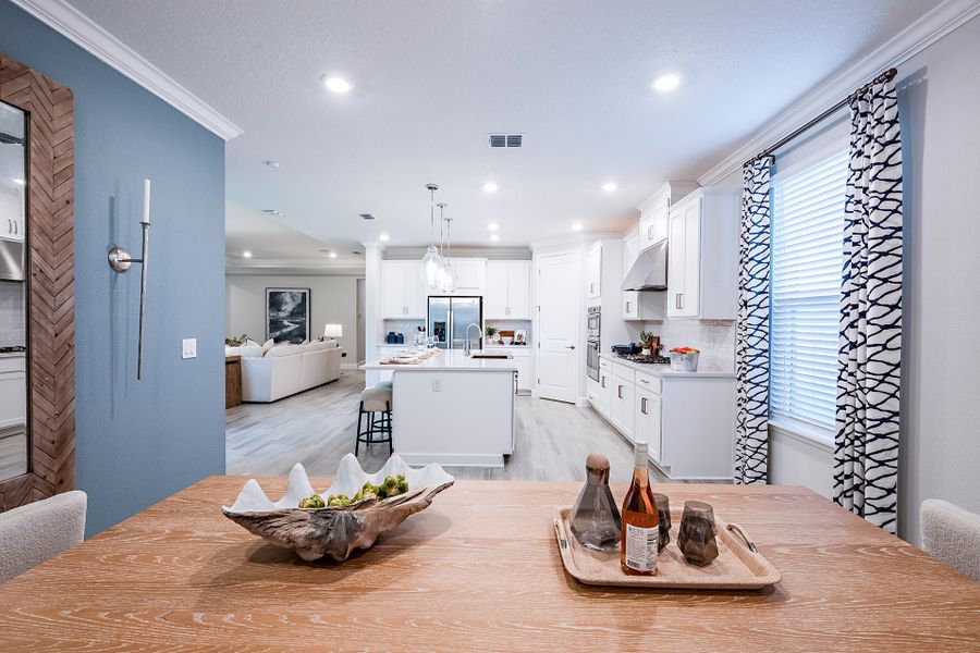 Furnished interior view inside a new home in Headwaters at Lofton Creek, Yulee (Image 21).