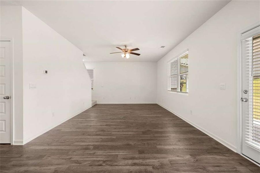 Spacious, unfurnished interior of a new home in Champion's Run, Lithonia (Image 3).