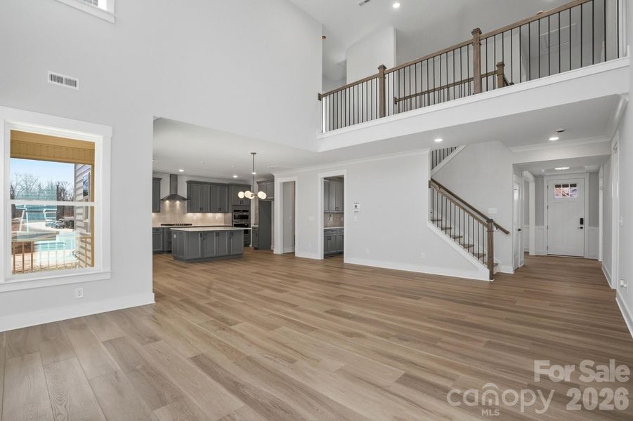 Spacious, unfurnished interior of a new home in Rone Creek, Waxhaw (Image 32).