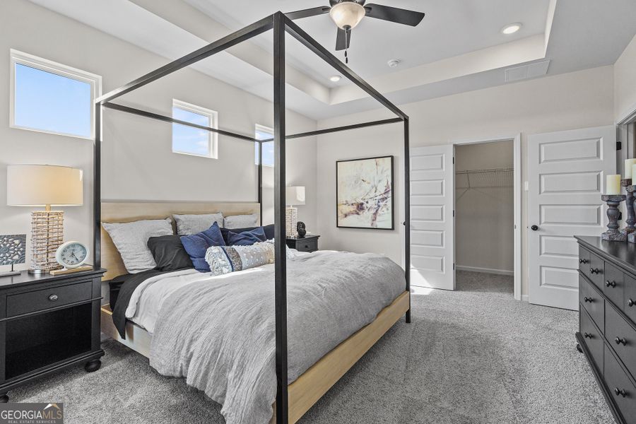 Furnished interior view inside a new home in Glendale Towns, Conyers (Image 26).