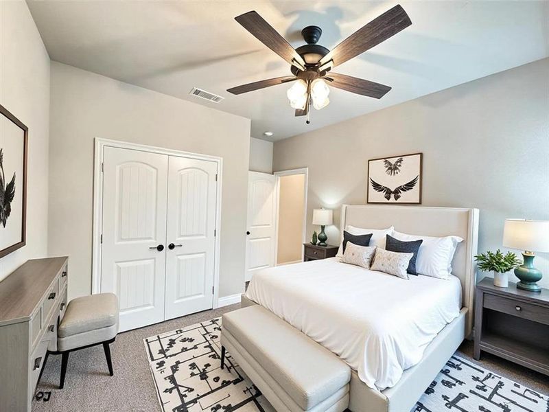 Furnished interior view inside a new home in , Greenville (Image 8).