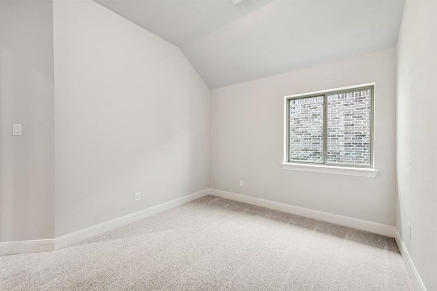 Spacious, unfurnished interior of a new home in South Pointe  Cottage Series, Mansfield (Image 25).