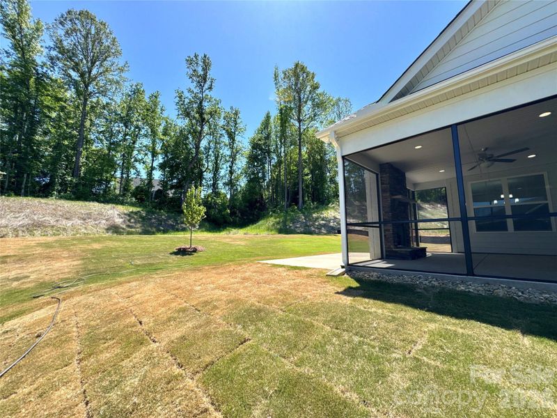 Exterior details and patio area of a home in Red Hill, Concord (Image 4).