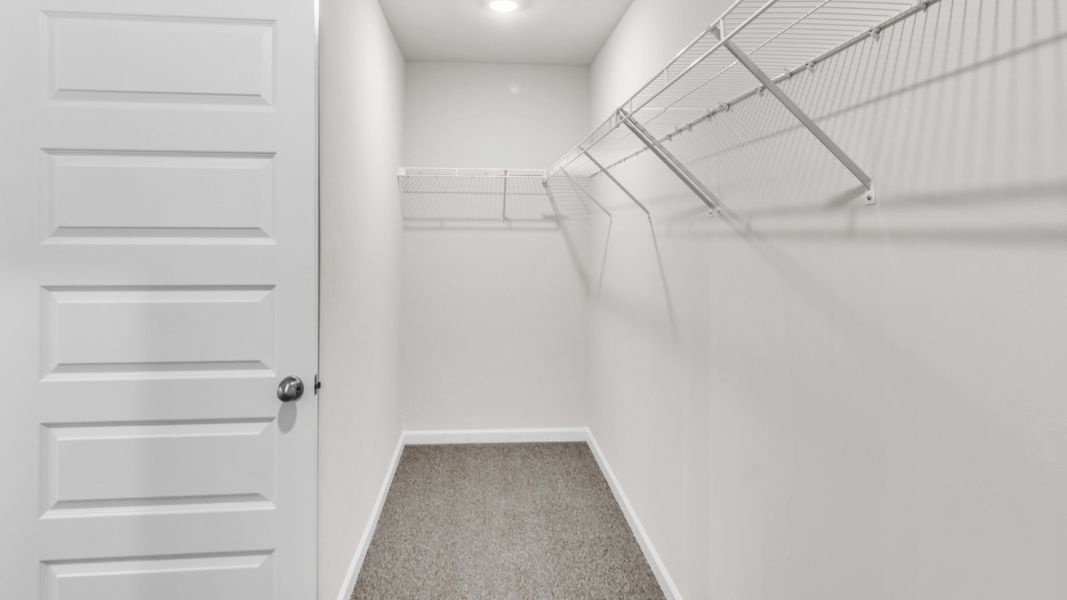 Representative unfurnished interior of a home built from the Lakeside by D.R. Horton in Bailey Park, Fayetteville (Image 34).