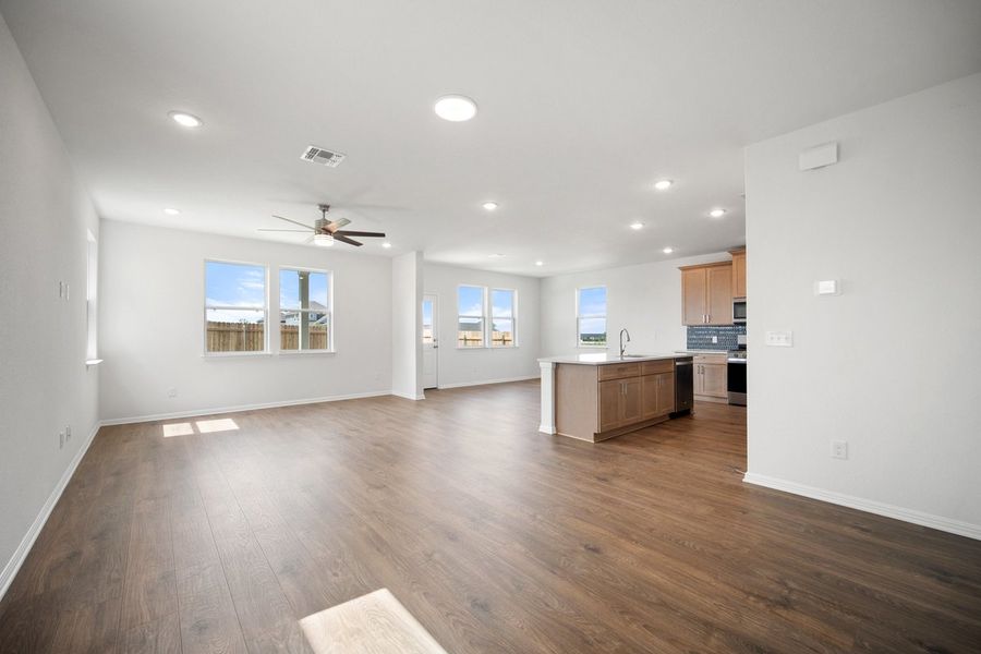 Furnished interior view inside a new home in Porter Country, Buda (Image 7). Furnished interior view inside a new home in Porter Country, Buda (Image 7).