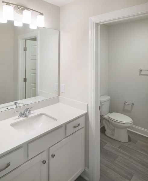 Representative furnished interior of a home built from the The McKee by Cothran Homes in Holly Ridge, Greenville (Image 18). Representative furnished interior of a home built from the The McKee by Cothran Homes in Holly Ridge, Greenville (Image 18).