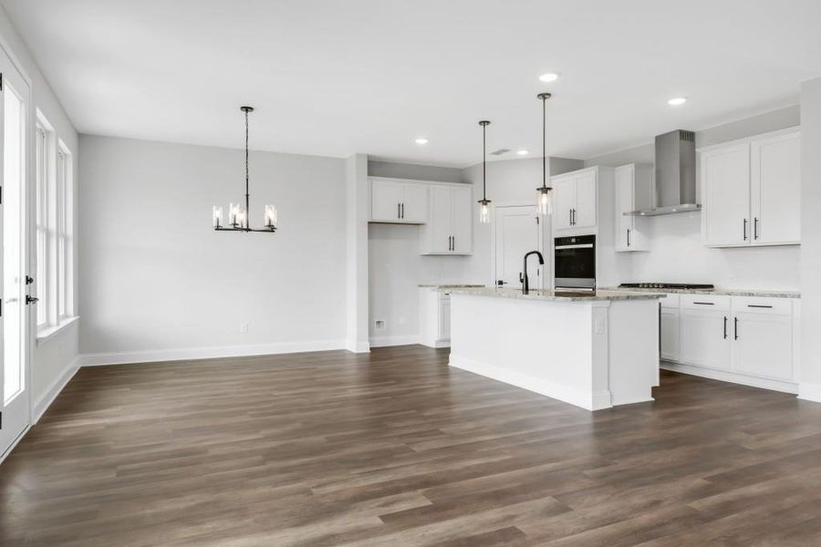 Furnished interior view inside a new home in Maddox Landing, Hoschton (Image 26).