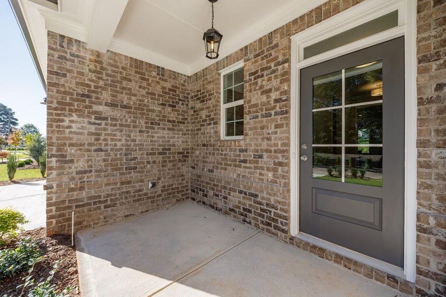 Exterior details and patio area of a home in , Buford (Image 29).
