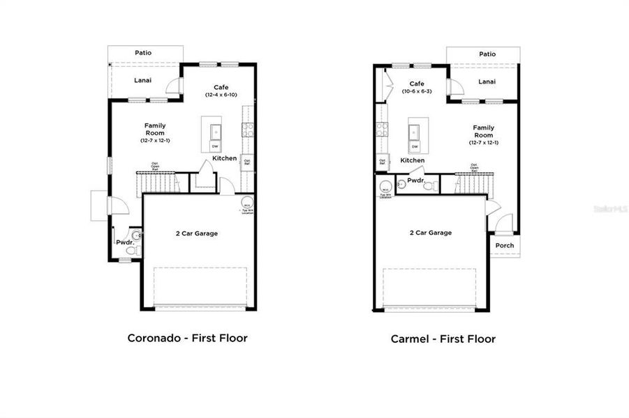 2D floor plan layout of this home in Cyrene at Harmony, St. Cloud, FL (Image 2). 2D floor plan layout of this home in Cyrene at Harmony, St. Cloud, FL (Image 2).