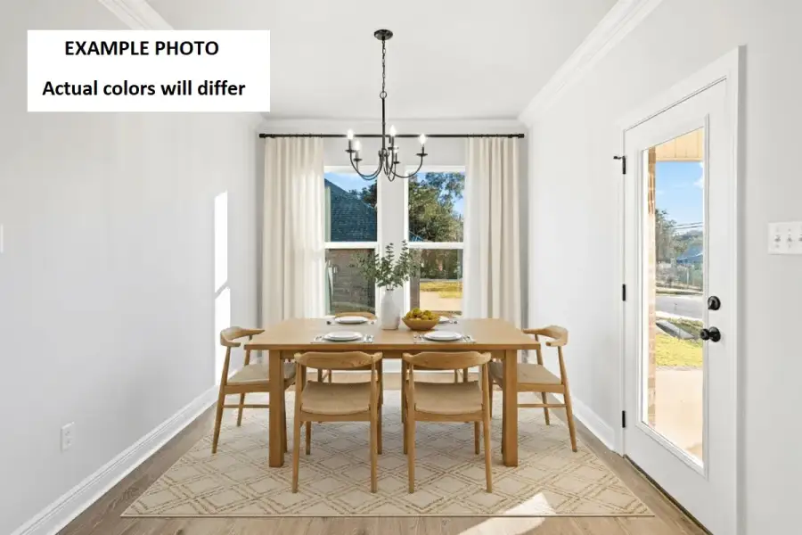 Furnished interior view inside a new home in Iron Rock, Cantonment (Image 3).