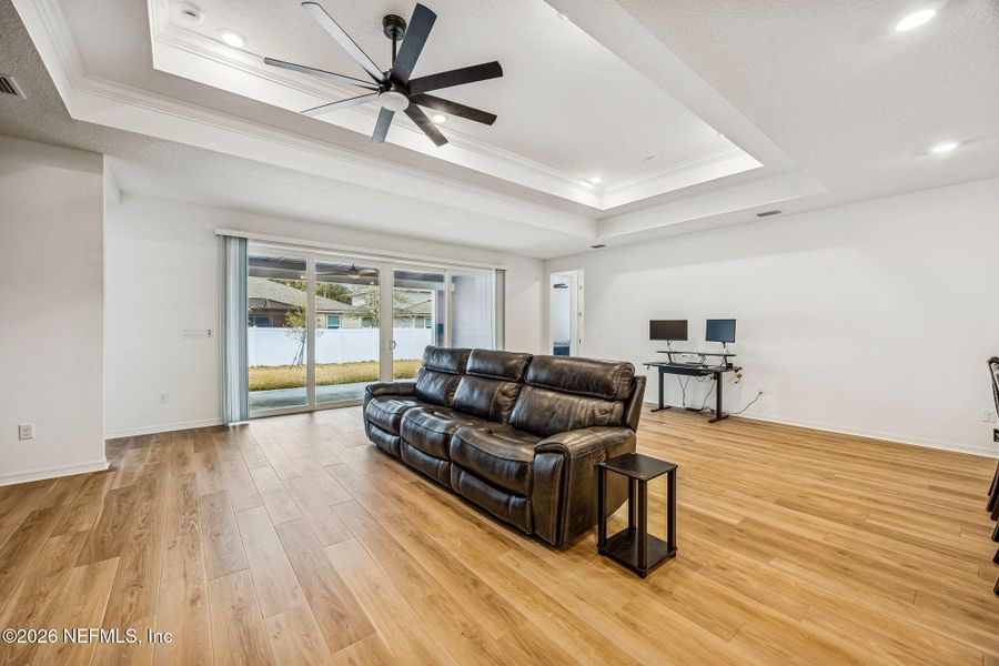 Furnished interior view inside a new home in Wingate Landing, Jacksonville (Image 6).