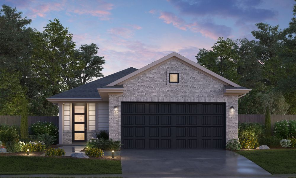 Representative exterior photo of a completed home built from the Lakeway by Tricoast Homes in La Segarra 40', Brookshire, TX (Image 16).