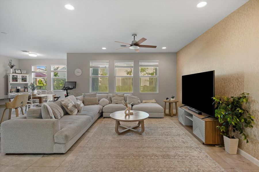 Furnished interior view inside a new home in , Westlake (Image 38).