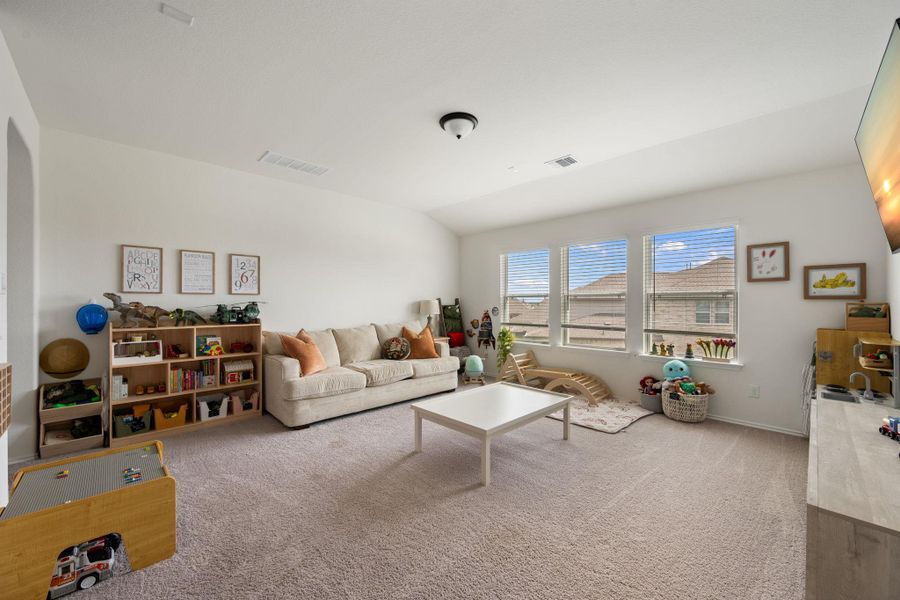 Furnished interior view inside a new home in , Round Rock (Image 26).