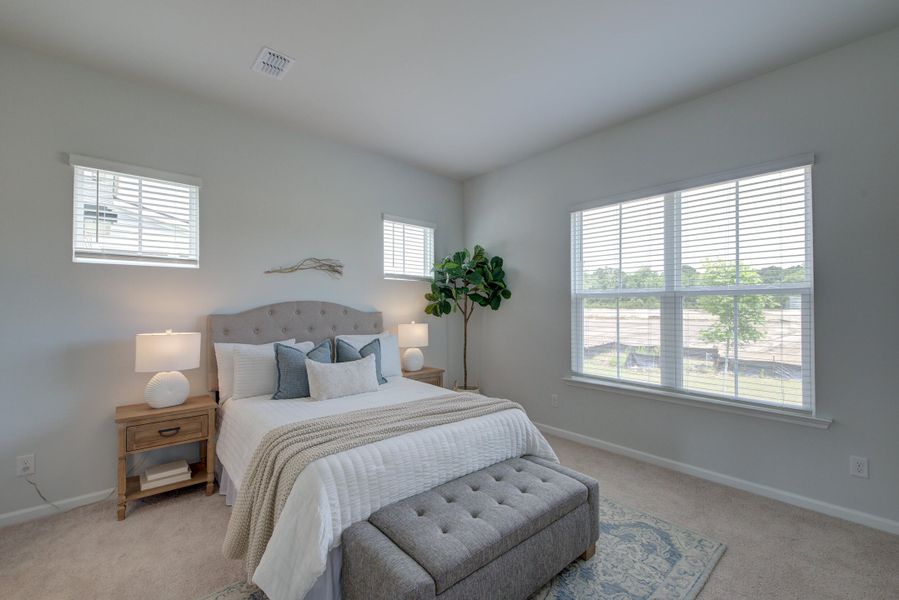 Furnished interior view inside a new home in , Charleston (Image 9).
