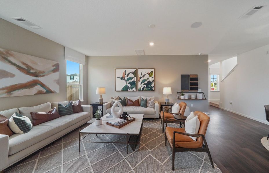 MODEL HOME images may NOT be consistent with the finished product.