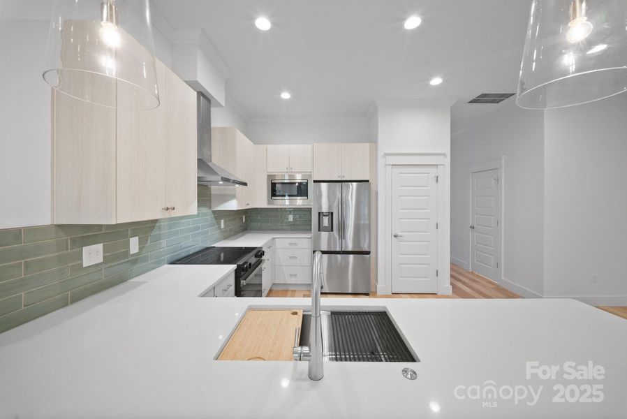 Furnished interior view inside a new home in , Asheville (Image 6).