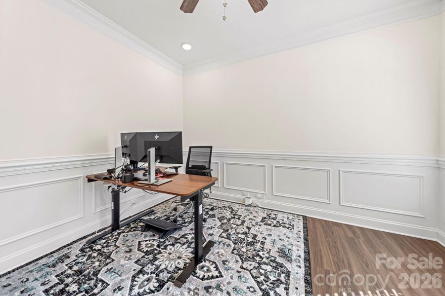 Furnished interior view inside a new home in , Charlotte (Image 17). Furnished interior view inside a new home in , Charlotte (Image 17).