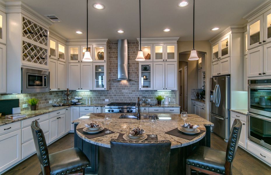 Unique Rounded Island