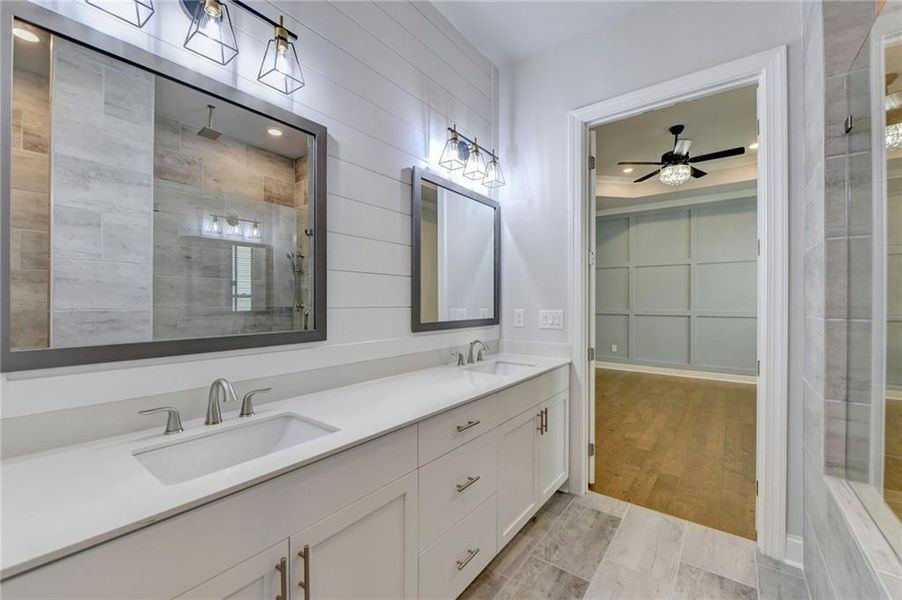 Furnished interior view inside a new home in , Buford (Image 14).