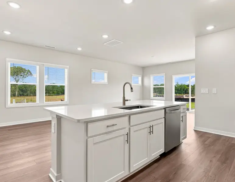 Furnished interior view inside a new home in Country Lane - Classic Series, Clayton (Image 5).