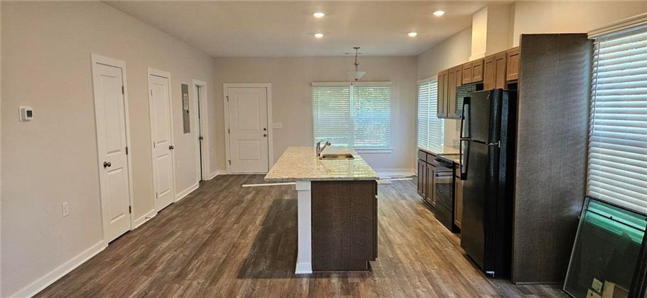 Furnished interior view inside a new home in , Atlanta (Image 4).