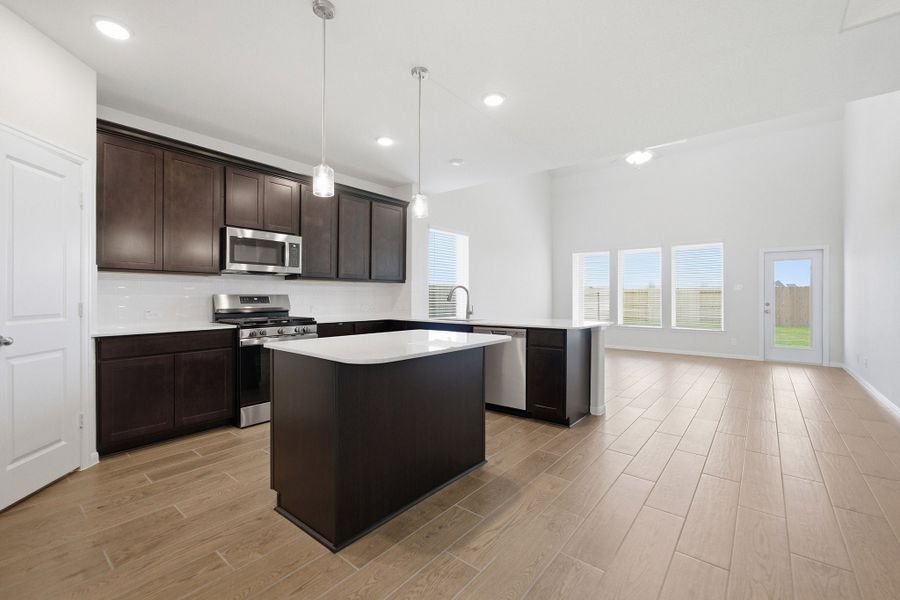 Furnished interior view inside a new home in Wildrye, Waller (Image 8).