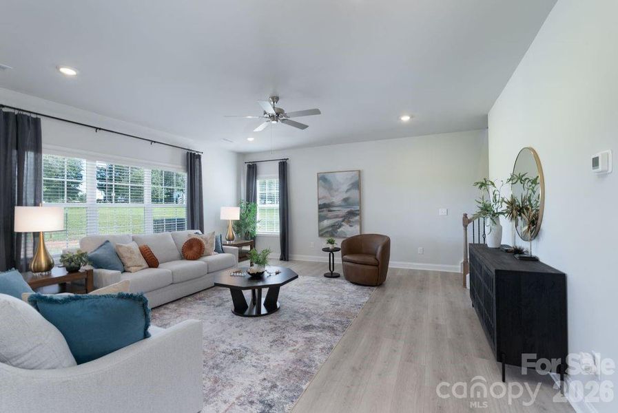 Furnished interior view inside a new home in Cardiff Glyn, Catawba (Image 14). Furnished interior view inside a new home in Cardiff Glyn, Catawba (Image 14).