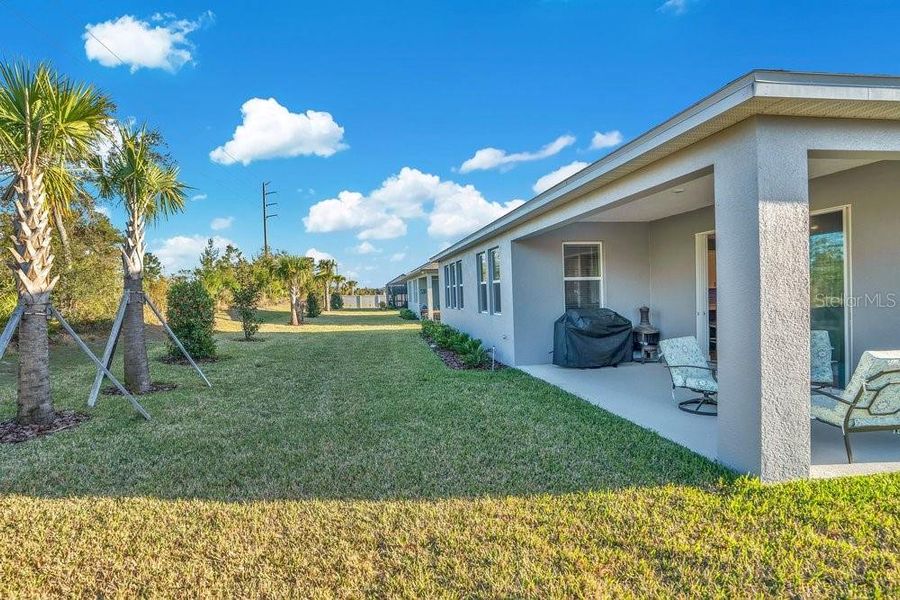 Exterior details and patio area of a home in Archers Mill, Ormond Beach (Image 32). Exterior details and patio area of a home in Archers Mill, Ormond Beach (Image 32).