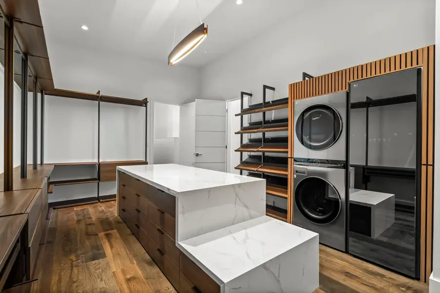 Furnished interior view inside a new home in , Spicewood (Image 11).